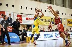 Basketball, Admiral Basketball Superliga 2019/20, Grunddurchgang 18.Runde, SKN St. Pölten Basketball, Traiskirchen Lions, Philip Jalalpoor (5)
