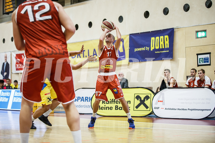 Basketball, Admiral Basketball Superliga 2019/20, Grunddurchgang 18.Runde, SKN St. Pölten Basketball, Traiskirchen Lions, Oscar Schmit (17)