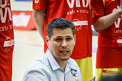 Basketball, Admiral Basketball Superliga 2019/20, Grunddurchgang 18.Runde, SKN St. Pölten Basketball, Traiskirchen Lions, Andreas Worenz (Head Coach)