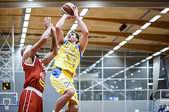 Basketball, Admiral Basketball Superliga 2019/20, Grunddurchgang 18.Runde, SKN St. Pölten Basketball, Traiskirchen Lions, Florian Trmal (12)