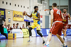 Basketball, Admiral Basketball Superliga 2019/20, Grunddurchgang 18.Runde, SKN St. Pölten Basketball, Traiskirchen Lions, Felix Lewis (1)
