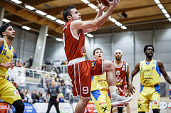 Basketball, Admiral Basketball Superliga 2019/20, Grunddurchgang 18.Runde, SKN St. Pölten Basketball, Traiskirchen Lions, Paul Isbetcherian (9)