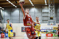 Basketball, Admiral Basketball Superliga 2019/20, Grunddurchgang 18.Runde, SKN St. Pölten Basketball, Traiskirchen Lions, Sebastian Lesny (4)