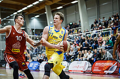 Basketball, Admiral Basketball Superliga 2019/20, Grunddurchgang 18.Runde, SKN St. Pölten Basketball, Traiskirchen Lions, Paul Koroschitz (77)