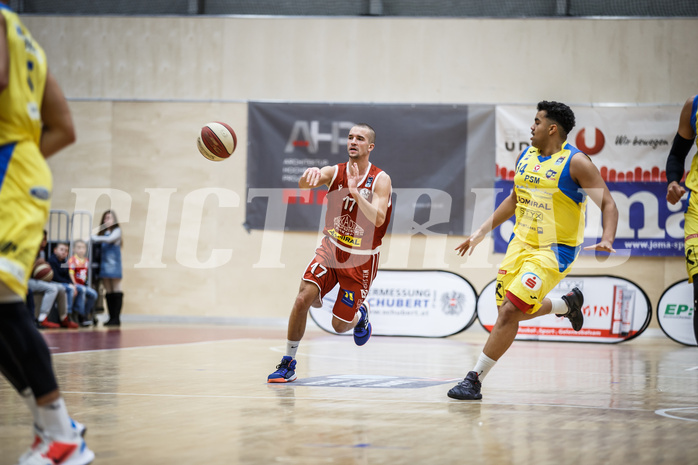 Basketball, Admiral Basketball Superliga 2019/20, Grunddurchgang 18.Runde, SKN St. Pölten Basketball, Traiskirchen Lions, Oscar Schmit (17)