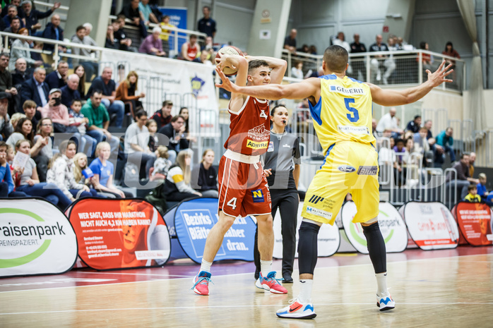 Basketball, Admiral Basketball Superliga 2019/20, Grunddurchgang 18.Runde, SKN St. Pölten Basketball, Traiskirchen Lions, Sebastian Lesny (4)