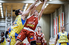 Basketball, Admiral Basketball Superliga 2019/20, Grunddurchgang 18.Runde, SKN St. Pölten Basketball, Traiskirchen Lions, Sebastian Lesny (4)