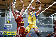 Basketball, Admiral Basketball Superliga 2019/20, Grunddurchgang 18.Runde, SKN St. Pölten Basketball, Traiskirchen Lions, Jakob Wonisch (17)