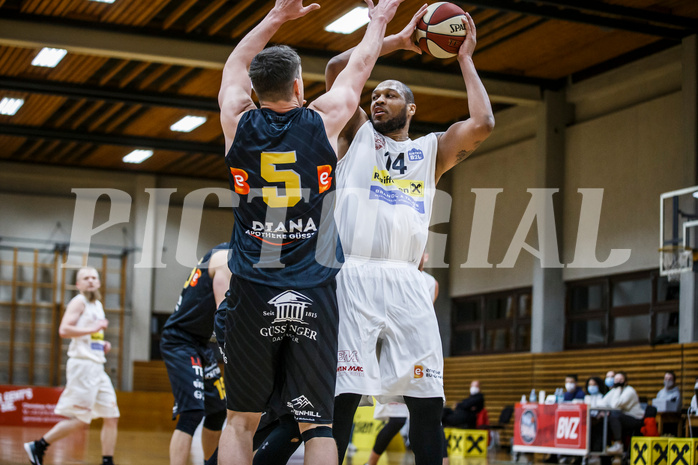 Basketball, Basketball Zweite Liga, Grunddurchgang 11.Runde, Mattersburg Rocks, Jennersdorf Blackbirds, Gary WARE (14)