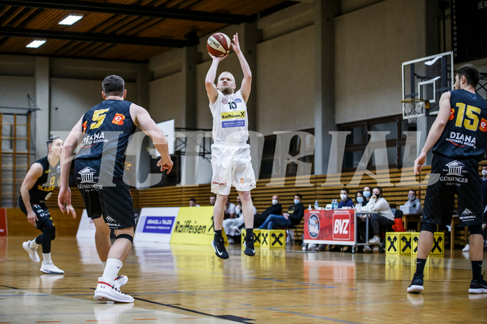 Basketball, Basketball Zweite Liga, Grunddurchgang 11.Runde, Mattersburg Rocks, Jennersdorf Blackbirds, Claudio VANCURA (10)
