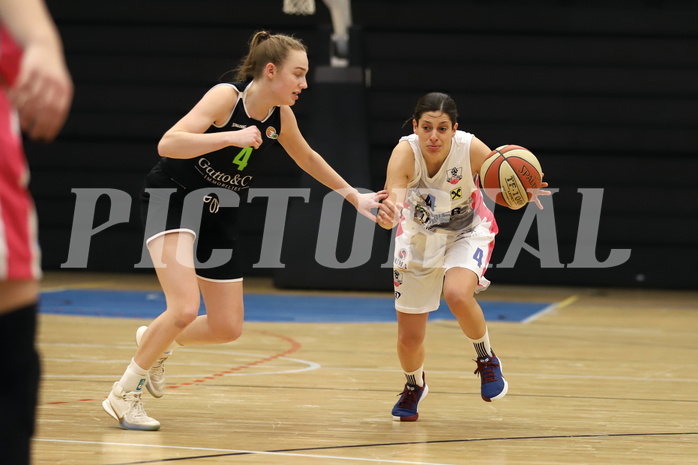 20.03.2022, Basketball Damen Superliga 2021/22, Grunddurchgang 10.Runde, UBSC-DBBC Graz vs. Basket Flames,  