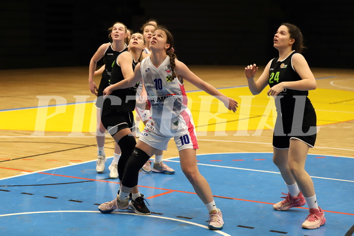 20.03.2022, Basketball Damen Superliga 2021/22, Grunddurchgang 10.Runde, UBSC-DBBC Graz vs. Basket Flames,  