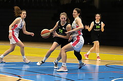 20.03.2022, Basketball Damen Superliga 2021/22, Grunddurchgang 10.Runde, UBSC-DBBC Graz vs. Basket Flames,  