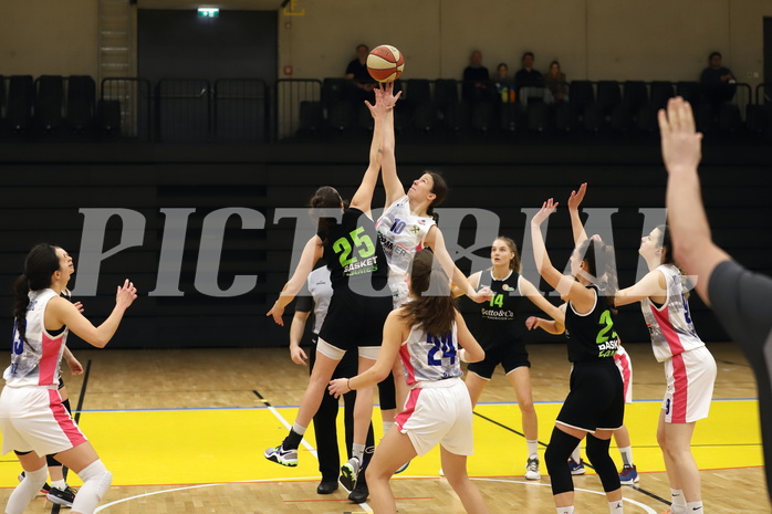 20.03.2022, Basketball Damen Superliga 2021/22, Grunddurchgang 10.Runde, UBSC-DBBC Graz vs. Basket Flames,  