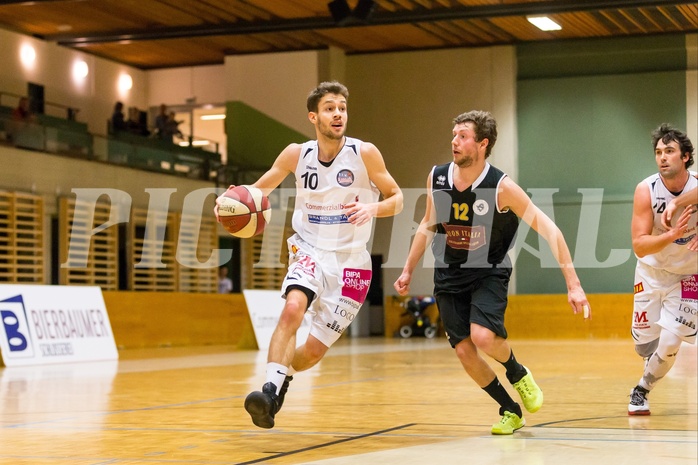 Basketball, 2.Bundesliga, Grunddurchgang 17.Runde, Mattersburg Rocks, Wörthersee Piraten, Jan NICOLI (10)