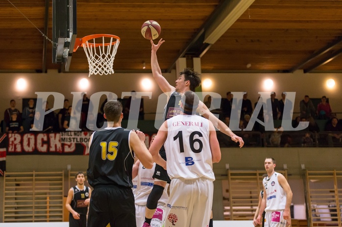 Basketball, 2.Bundesliga, Grunddurchgang 17.Runde, Mattersburg Rocks, Wörthersee Piraten, Christof GSPANDL (9)