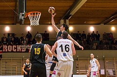 Basketball, 2.Bundesliga, Grunddurchgang 17.Runde, Mattersburg Rocks, Wörthersee Piraten, Christof GSPANDL (9)