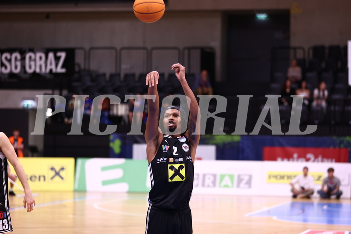 28.04.2024, Graz, Raiffeisen Sportpark Graz, Basketball Superliga 2023/24, Playoffs, Viertelfinale, Spiel 4, UBSC Raiffeisen Graz - Raiffeisen Flyers Wels 