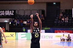 28.04.2024, Graz, Raiffeisen Sportpark Graz, Basketball Superliga 2023/24, Playoffs, Viertelfinale, Spiel 4, UBSC Raiffeisen Graz - Raiffeisen Flyers Wels 