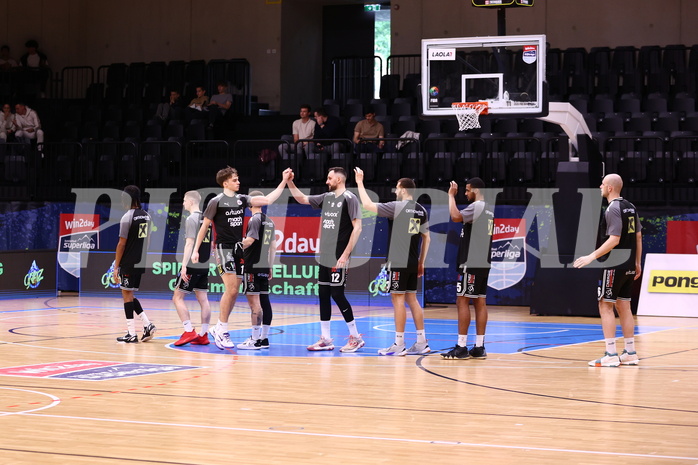 28.04.2024, Graz, Raiffeisen Sportpark Graz, Basketball Superliga 2023/24, Playoffs, Viertelfinale, Spiel 4, UBSC Raiffeisen Graz - Raiffeisen Flyers Wels 