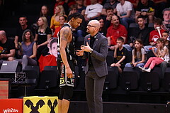 28.04.2024, Graz, Raiffeisen Sportpark Graz, Basketball Superliga 2023/24, Playoffs, Viertelfinale, Spiel 4, UBSC Raiffeisen Graz - Raiffeisen Flyers Wels 