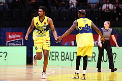 28.04.2024, Graz, Raiffeisen Sportpark Graz, Basketball Superliga 2023/24, Playoffs, Viertelfinale, Spiel 4, UBSC Raiffeisen Graz - Raiffeisen Flyers Wels 