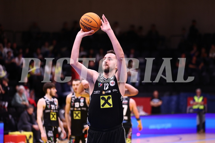 28.04.2024, Graz, Raiffeisen Sportpark Graz, Basketball Superliga 2023/24, Playoffs, Viertelfinale, Spiel 4, UBSC Raiffeisen Graz - Raiffeisen Flyers Wels 