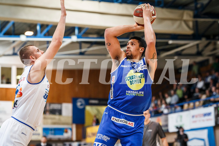 Basketball, Admiral Basketball Superliga 2019/20, Grunddurchgang 11.Runde, Oberwart Gunners, Gmunden Swans, Jordan Loveridge (9)
