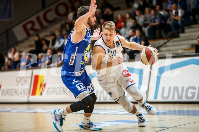 Basketball, Admiral Basketball Superliga 2019/20, Grunddurchgang 11.Runde, Gunners Oberwart, Gmunden Swans, Georg Wolf (10)