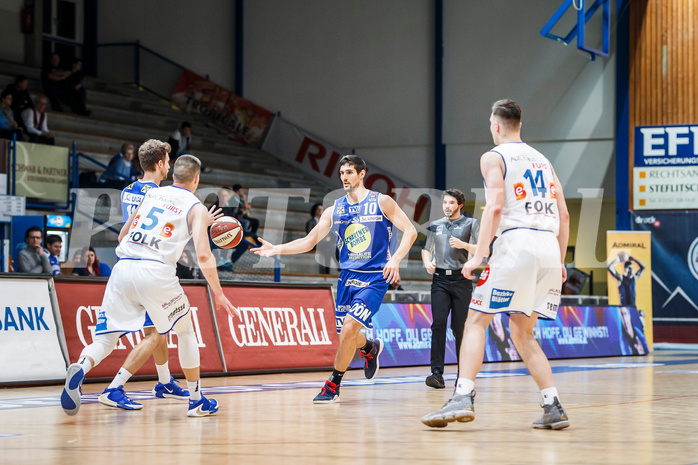 Basketball, Admiral Basketball Superliga 2019/20, Grunddurchgang 11.Runde, Oberwart Gunners, Gmunden Swans, Toni Blazan (10)