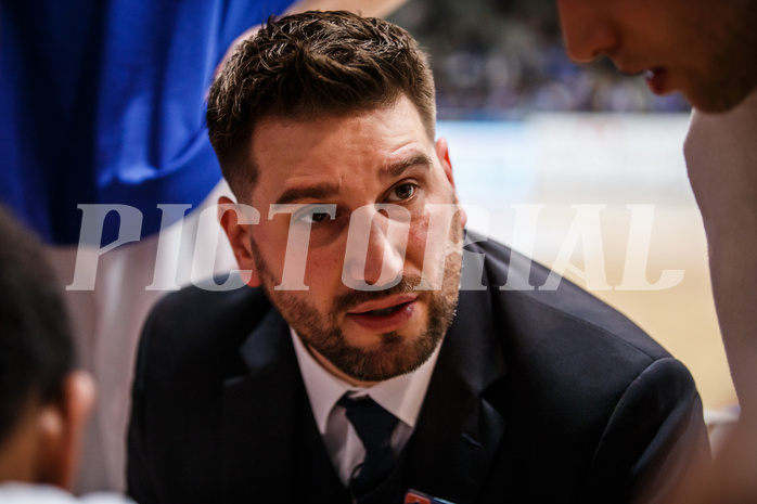 Basketball, Admiral Basketball Superliga 2019/20, Grunddurchgang 11.Runde, Gunners Oberwart, Gmunden Swans, Horst Leitner (Coach)