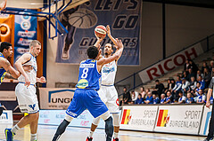 Basketball, Admiral Basketball Superliga 2019/20, Grunddurchgang 11.Runde, Oberwart Gunners, Gmunden Swans, Orion Outerbridge (8)