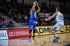 Basketball, Admiral Basketball Superliga 2019/20, Grunddurchgang 11.Runde, Gunners Oberwart, Gmunden Swans, Jordan Loveridge (9)