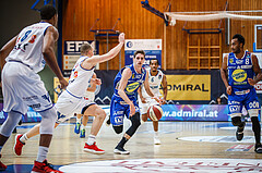 Basketball, Admiral Basketball Superliga 2019/20, Grunddurchgang 11.Runde, Gunners Oberwart, Gmunden Swans, Benedikt Güttl (7)