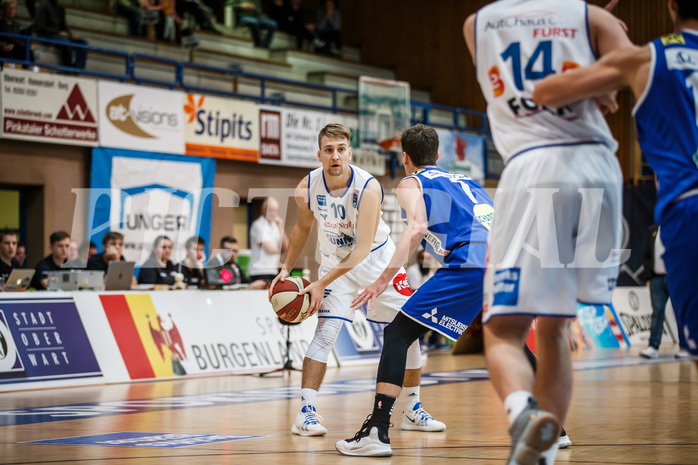 Basketball, Admiral Basketball Superliga 2019/20, Grunddurchgang 11.Runde, Gunners Oberwart, Gmunden Swans, Georg Wolf (10)