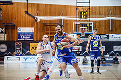 Basketball, Admiral Basketball Superliga 2019/20, Grunddurchgang 11.Runde, Gunners Oberwart, Gmunden Swans, Enis Murati (4)