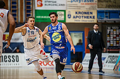 Basketball, Admiral Basketball Superliga 2019/20, Grunddurchgang 11.Runde, Gunners Oberwart, Gmunden Swans, Daniel Friedrich (6)