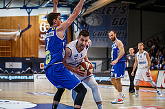 Basketball, Admiral Basketball Superliga 2019/20, Grunddurchgang 11.Runde, Gunners Oberwart, Gmunden Swans, Andrius Mikutis (5)