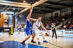 Basketball, Admiral Basketball Superliga 2019/20, Grunddurchgang 11.Runde, Oberwart Gunners, Gmunden Swans, Andrius Mikutis (5)