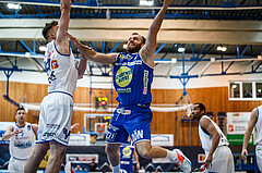 Basketball, Admiral Basketball Superliga 2019/20, Grunddurchgang 11.Runde, Gunners Oberwart, Gmunden Swans, Enis Murati (4)