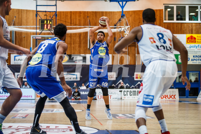 Basketball, Admiral Basketball Superliga 2019/20, Grunddurchgang 11.Runde, Gunners Oberwart, Gmunden Swans, Jordan Loveridge (9)