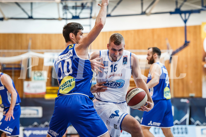 Basketball, Admiral Basketball Superliga 2019/20, Grunddurchgang 11.Runde, Oberwart Gunners, Gmunden Swans, Renato Poljak (16)