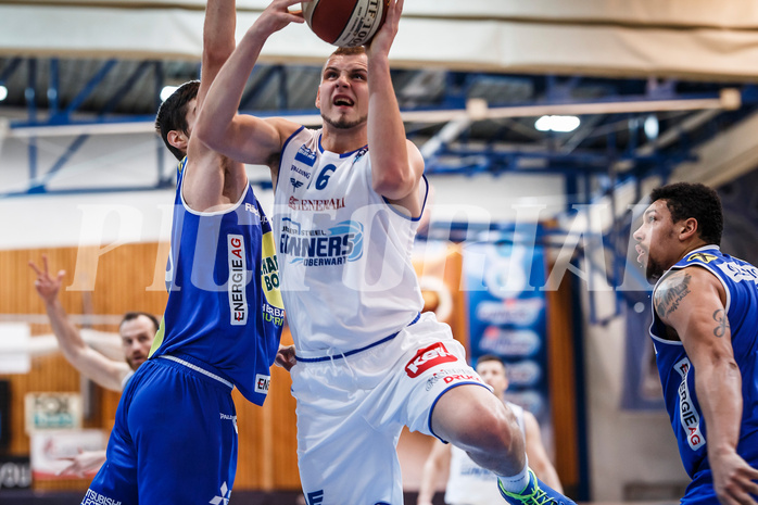 Basketball, Admiral Basketball Superliga 2019/20, Grunddurchgang 11.Runde, Oberwart Gunners, Gmunden Swans, Renato Poljak (16)