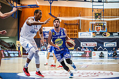 Basketball, Admiral Basketball Superliga 2019/20, Grunddurchgang 11.Runde, Gunners Oberwart, Gmunden Swans, Daniel Friedrich (6)