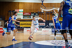 Basketball, Admiral Basketball Superliga 2019/20, Grunddurchgang 11.Runde, Gunners Oberwart, Gmunden Swans, Andrius Mikutis (5)