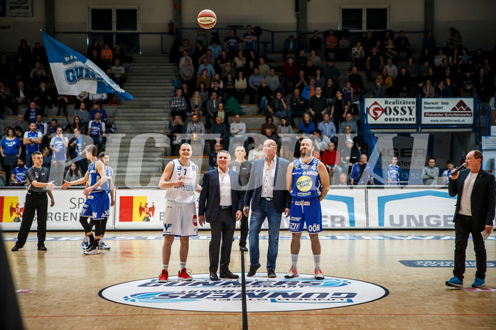 Basketball, Admiral Basketball Superliga 2019/20, Grunddurchgang 11.Runde, Oberwart Gunners, Gmunden Swans, Ehrenaufwuf