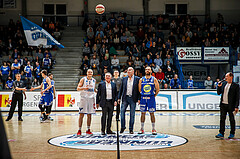 Basketball, Admiral Basketball Superliga 2019/20, Grunddurchgang 11.Runde, Oberwart Gunners, Gmunden Swans, Ehrenaufwuf
