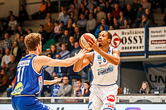 Basketball, Admiral Basketball Superliga 2019/20, Grunddurchgang 11.Runde, Oberwart Gunners, Gmunden Swans, Orion Outerbridge (8)