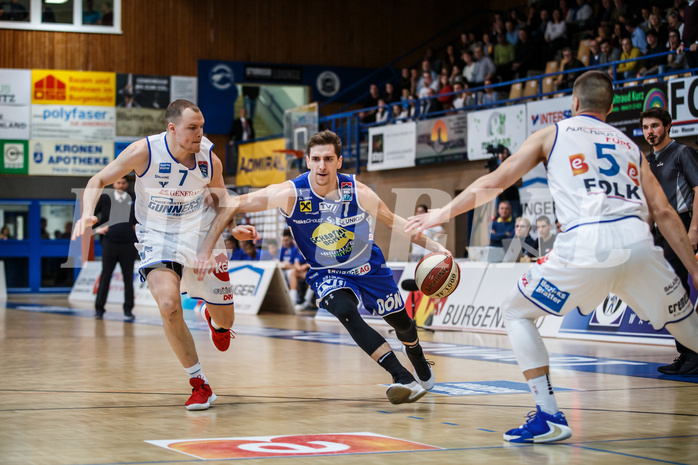 Basketball, Admiral Basketball Superliga 2019/20, Grunddurchgang 11.Runde, Gunners Oberwart, Gmunden Swans, Benedikt Güttl (7)