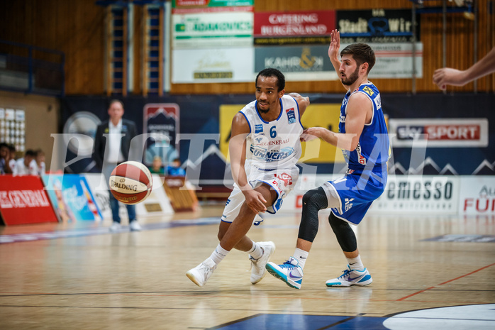 Basketball, Admiral Basketball Superliga 2019/20, Grunddurchgang 11.Runde, Gunners Oberwart, Gmunden Swans, Lawrence Alexander (6)